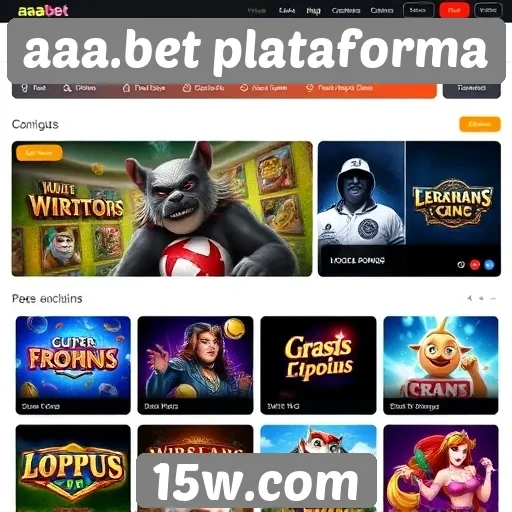 aaa.bet plataforma oferece diversidade em jogos online